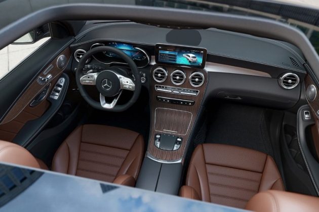 2021 Mercedes GLC Interior Brown Leather