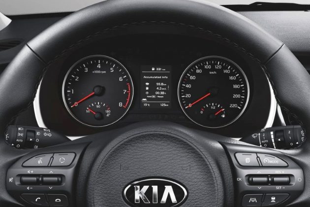 2021 Kia Rio Steering Wheel Full of Features