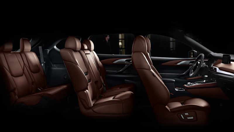 2022 Mazda CX-9 7 Seater Interior With Leather Interior