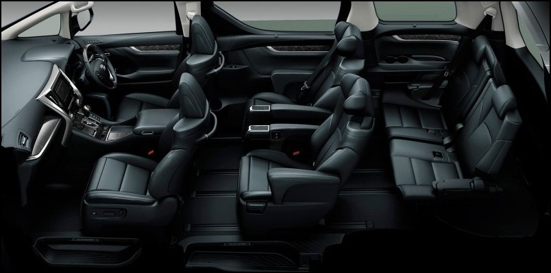2021 Toyota Estima Interior Seat Capacity