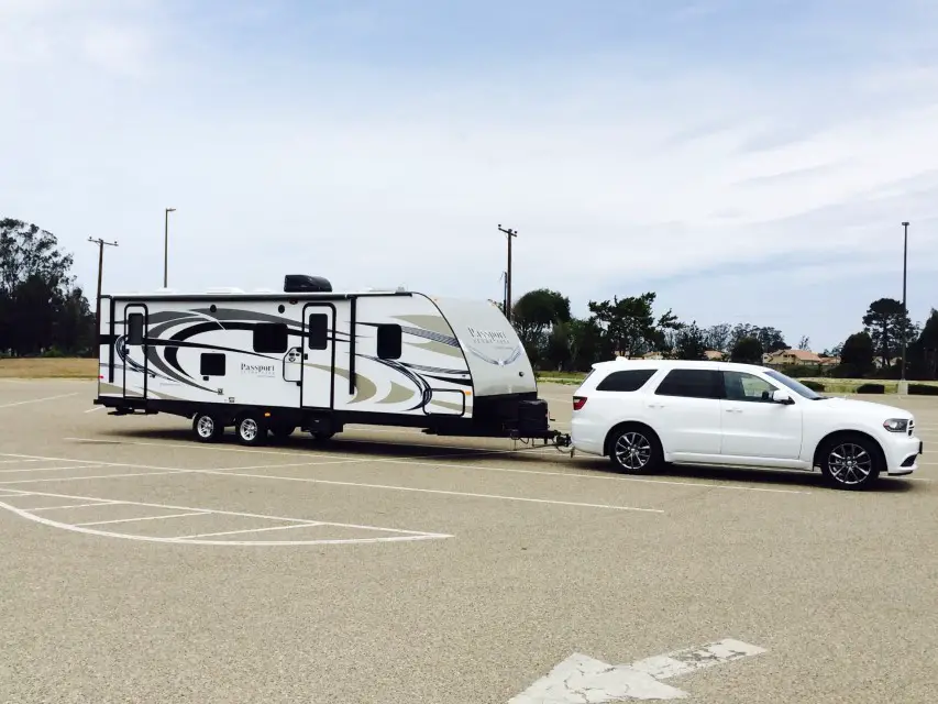 2021 Dodge Durango Tow a Travel Trailer