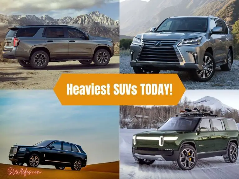 Heaviest SUVs On The Market Right Now