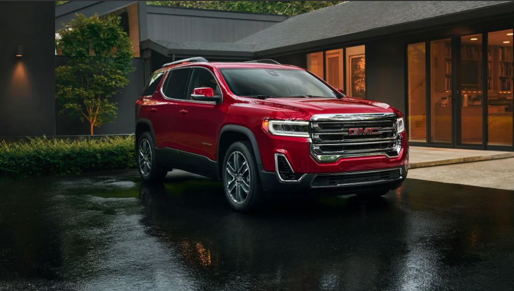 2022 GMC Acadia SUV Pictures - Exterior With RED Color