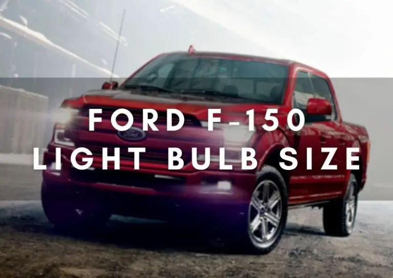 Ford F150 Light Bulb Size