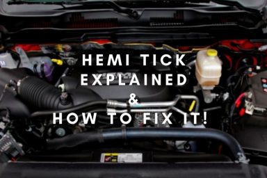 HEMI Engine Ticking How To Fix it