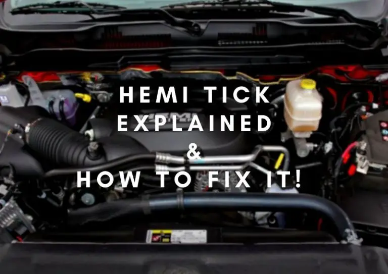 HEMI Engine Ticking How To Fix it