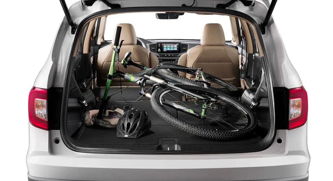 2022 Honda Pilot Fit Bike Inside