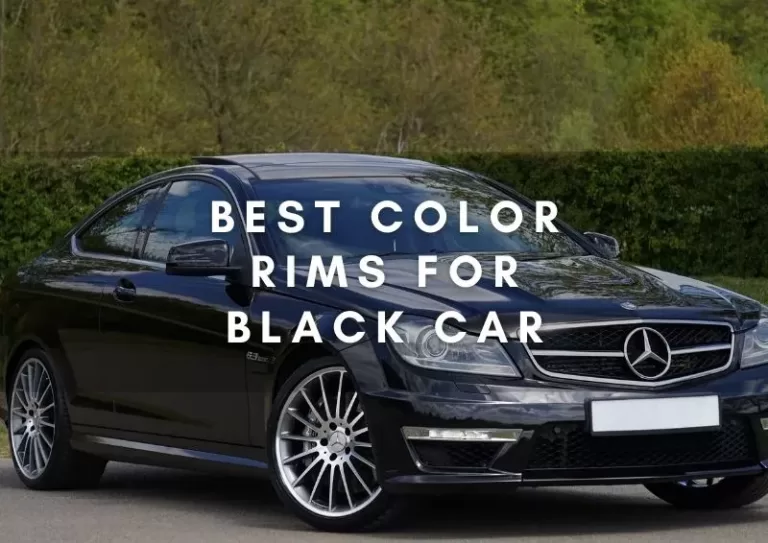 Best Color Rims For Black Car Pictures