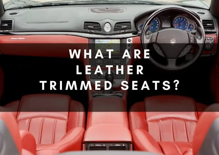 Leather-Trimmed Seats explanation