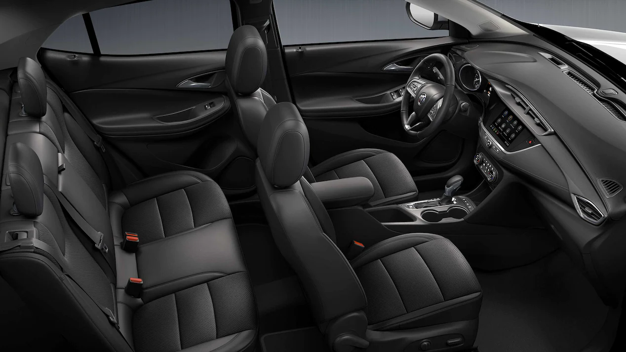 New Buick Encore GX Interior Layout and Passenger capacity