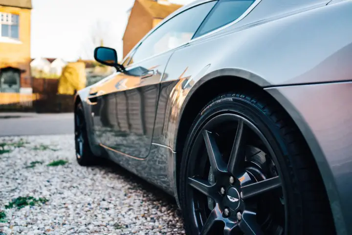 Gunmetal Gray on Silver Car Pictures