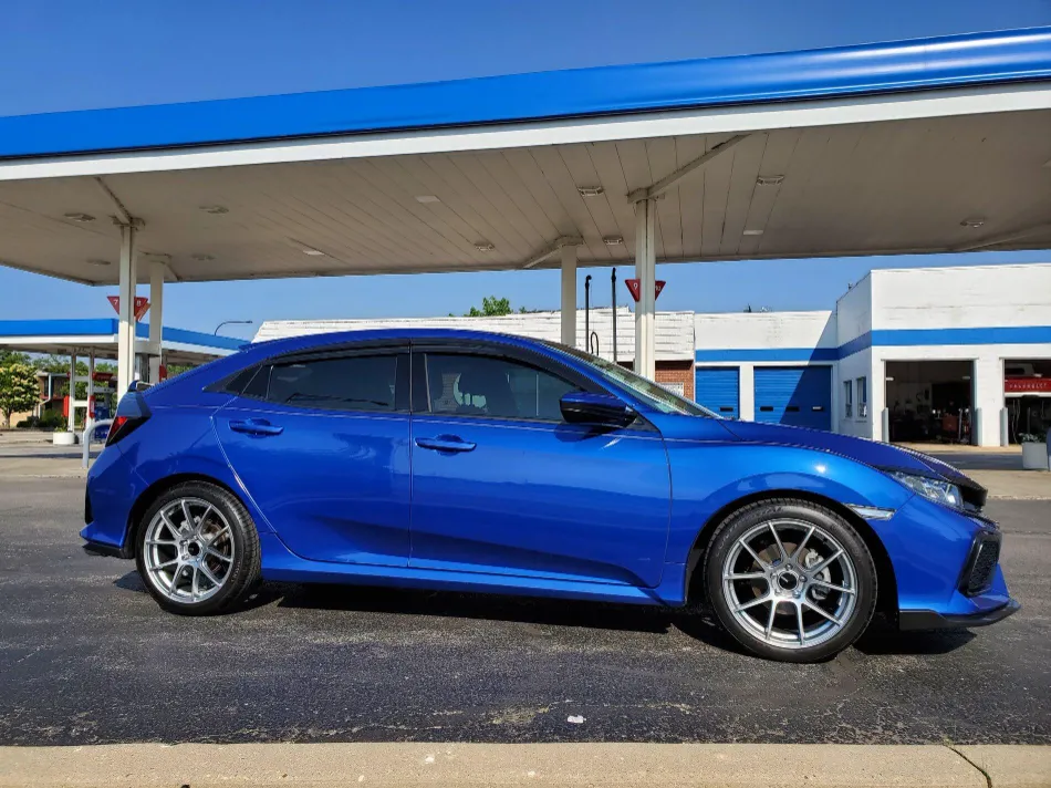 Blue Cars With SIlver Rims Color