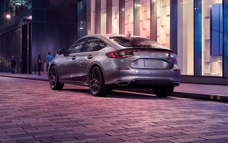 2022 Honda Civic Hatchback in Meteorite Gray Metallic