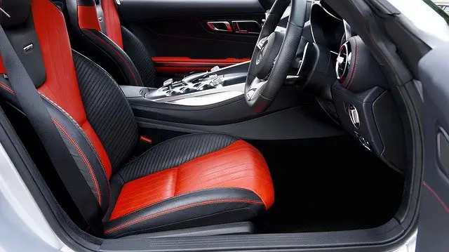 Black and Red Car Interior Combinations Color