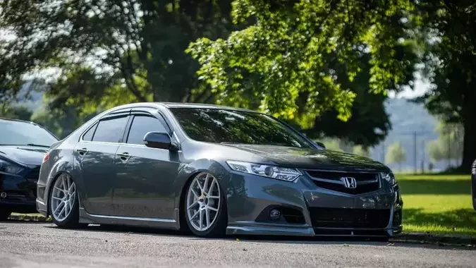 Acura TSX Mods with New Aftermarket Wheels