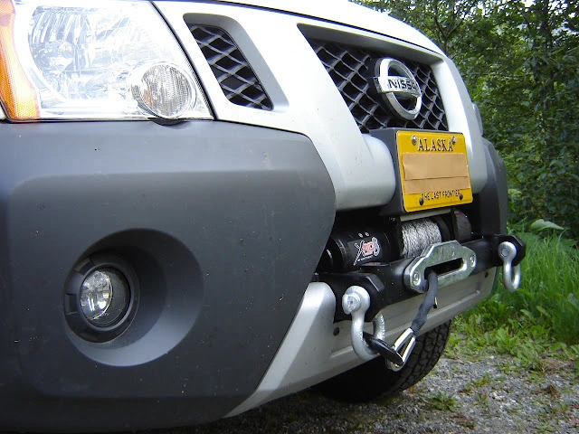 Nissan Xterra With Winch Installed