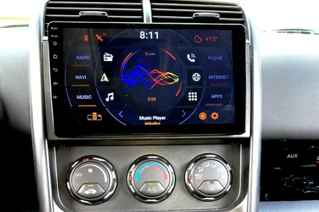 Radio Head Unit Android on Honda Element