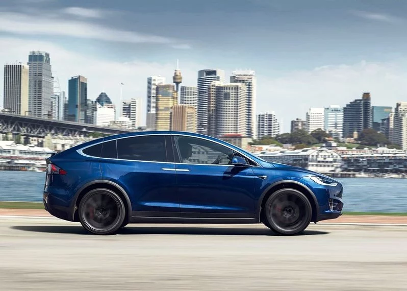 Tesla Model X Deep Blue Metallic