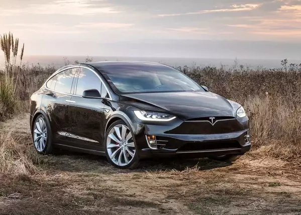 Tesla Model X Solid Black Color