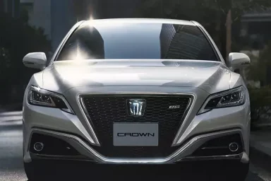 Electric Toyota Crown SUV Pictures