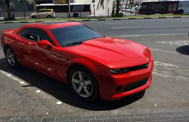 RED Chevrolet Camaro