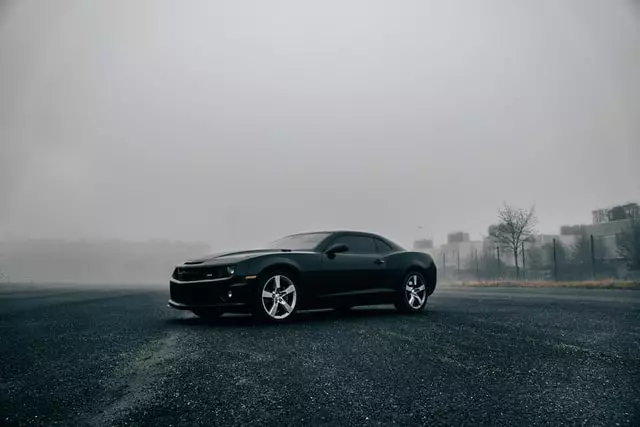 Black Chevrolet Camaro