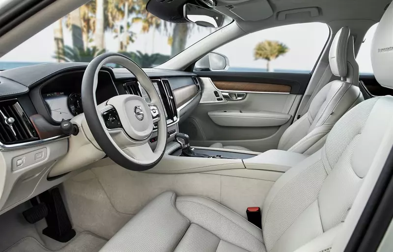 Volvo S90 White Interior