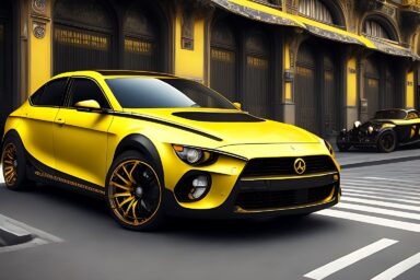 Yellow Car Pictures
