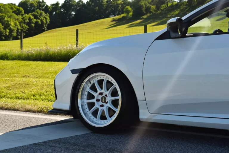 ESR Wheels on White Honda Civic