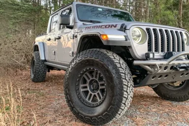 Vision Wheel on Jeep Wrangler Rubicon for Off-road