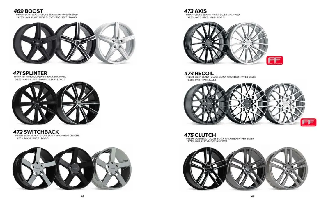 Vision Wheels Line Up