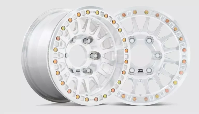 White KMC Wheels