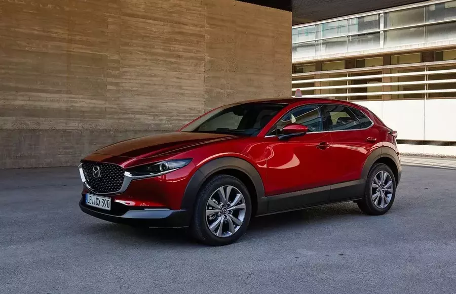 Red Mazda CX-30