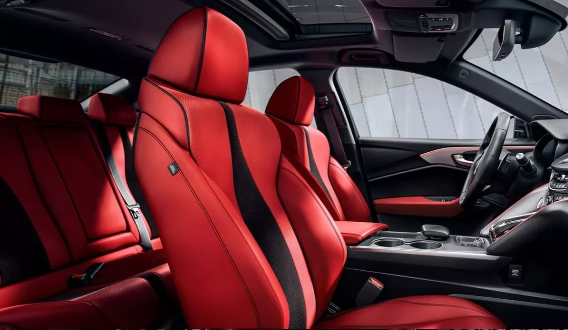 Acura TLX Red Interior