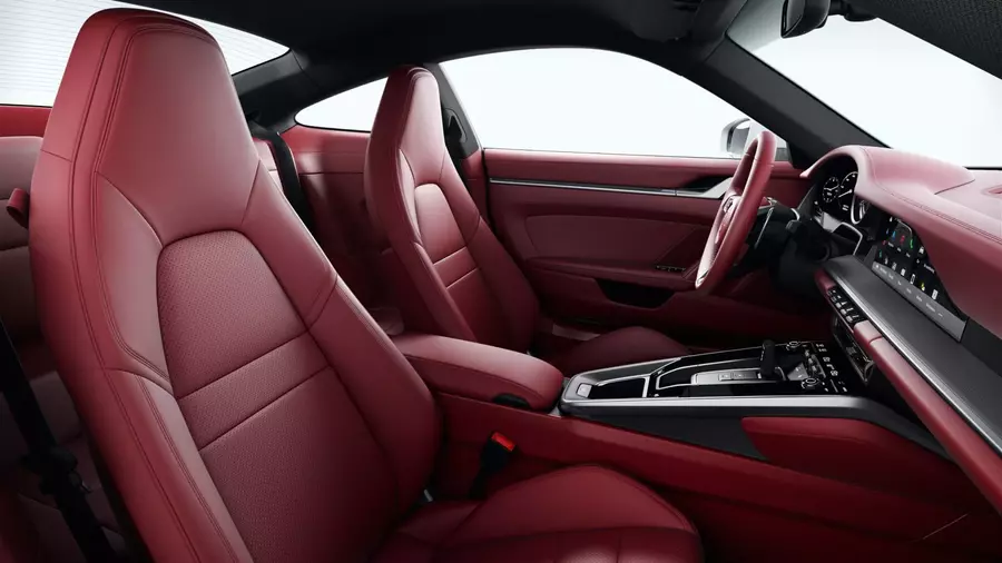 Porsche 911 Red Interior