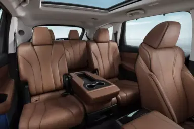 Acura MDX Leather Brown Interior With Captain Seat and Panoramic Sunroof